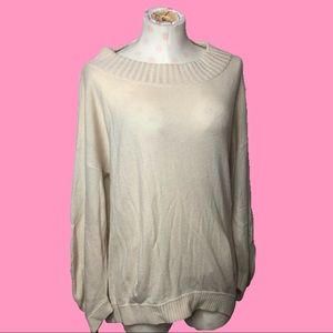 Magaschoni Cream Sweater